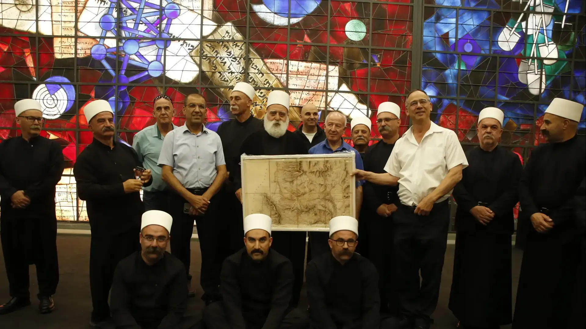 הצגת כתבי יד וספרים של העדה הדרוזית בספריה הלאומית.  31 במאי, 2022