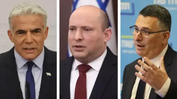 גדעון סער, נפתלי בנט, יאיר לפיד
