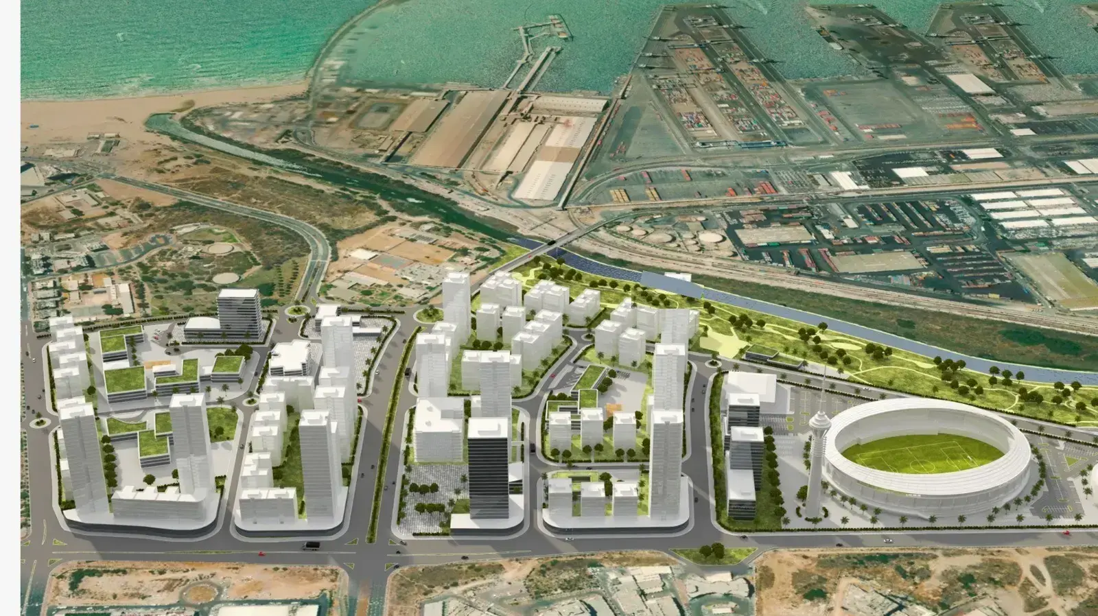 הדמיה: רובע פארק לכיש