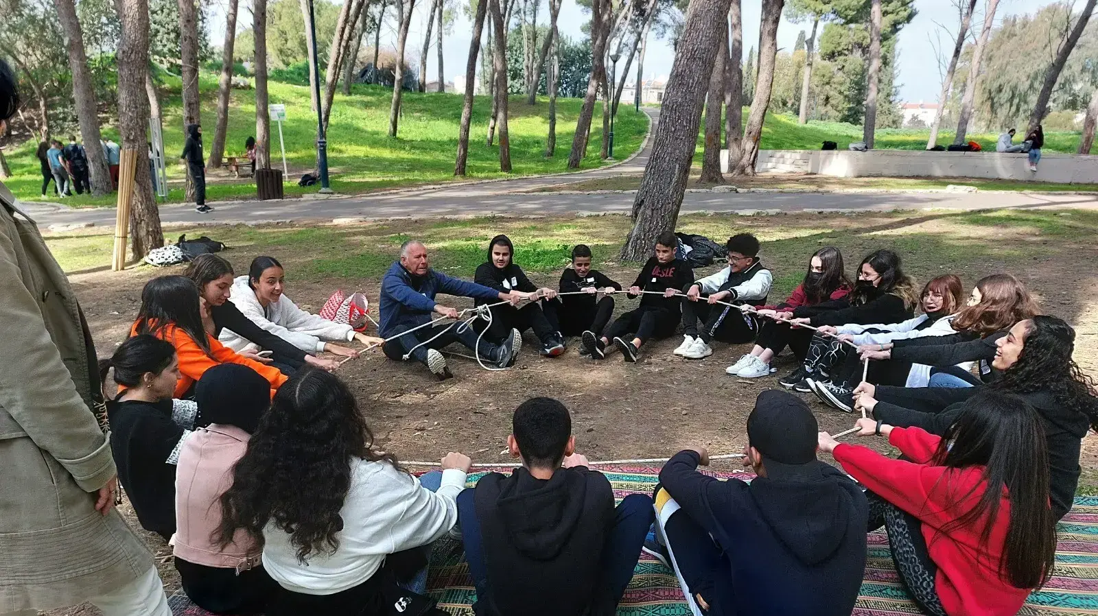מחזקים את הדו קיום בעכו בין תלמידים יהודים וערבים