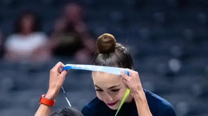 המתעמלת האמנותית הישראלית דריה אטמנוב