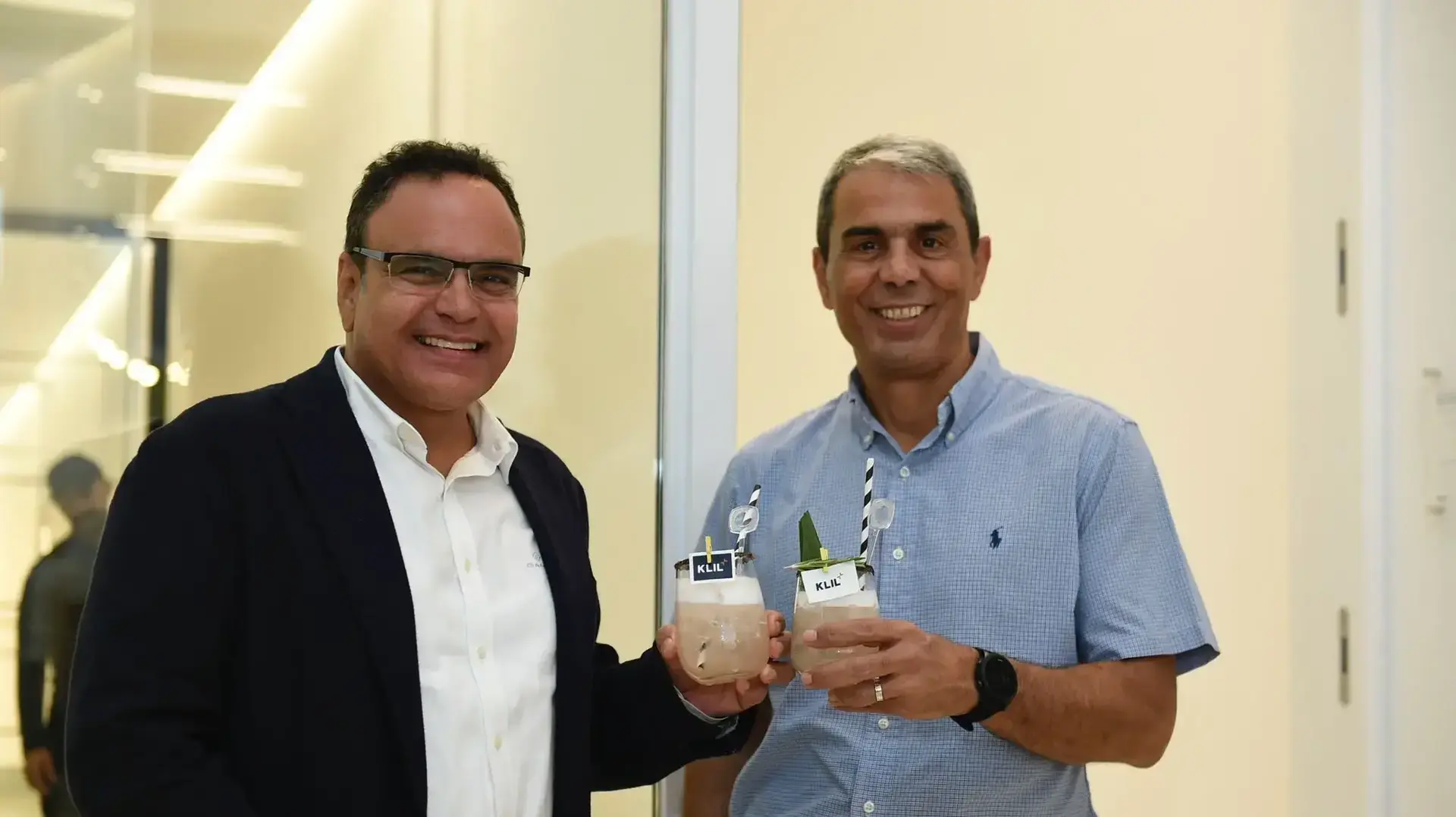 פרדי אבוקרט מנכ"ל קליל, צורי דבוש יו"ר קליל –