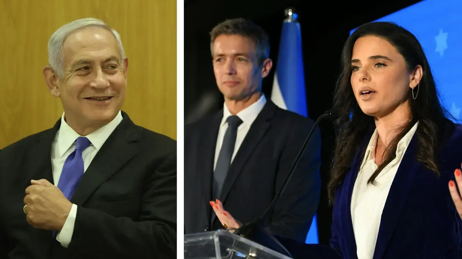 איילת שקד, יועז הנדל ובנימין נתניהו