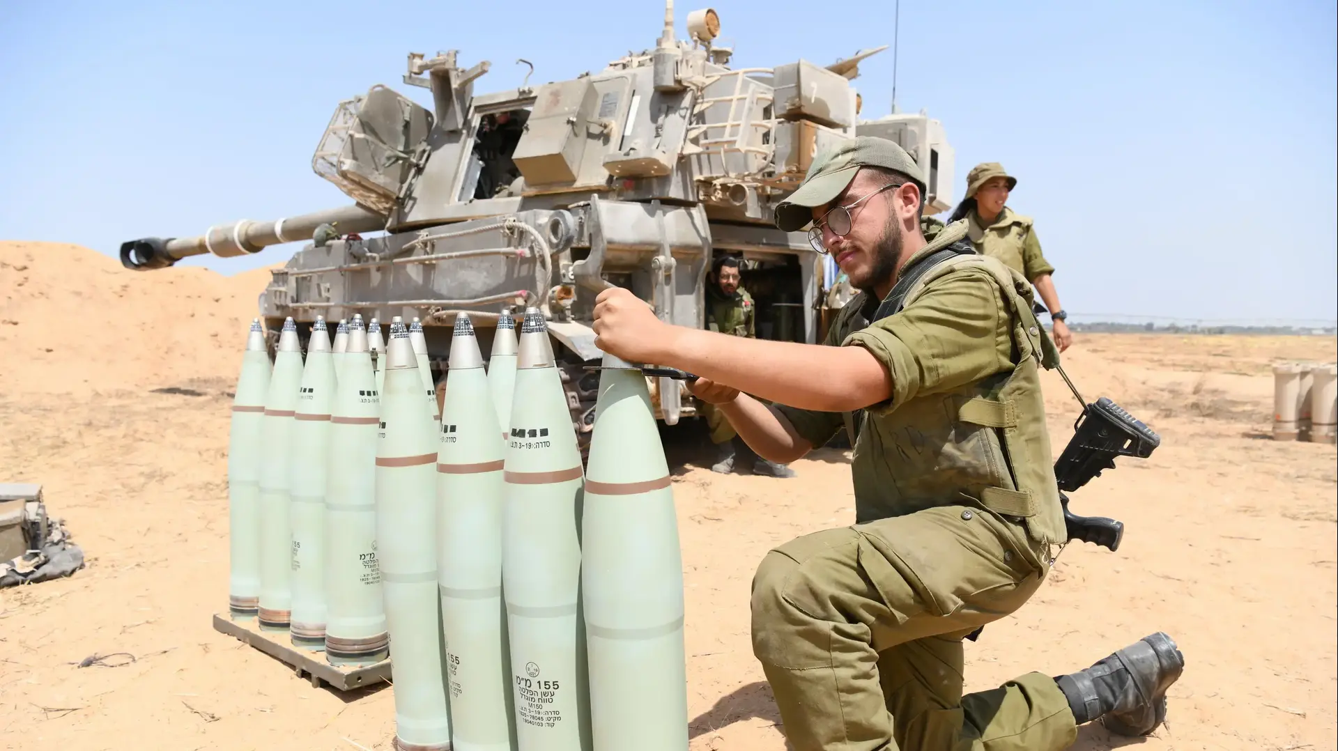 פריסת כוח צה"ל בגבול עזה 6 באוגוסט 2022