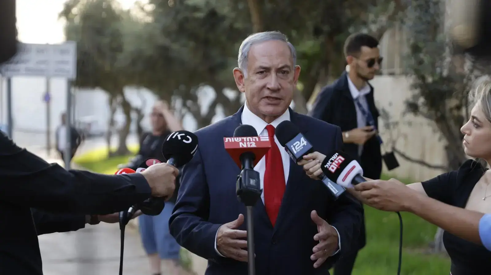 הצהרת נתניהו לאחר פגישתו עם רוה"מ לפיד 29 באוגוסט 2022