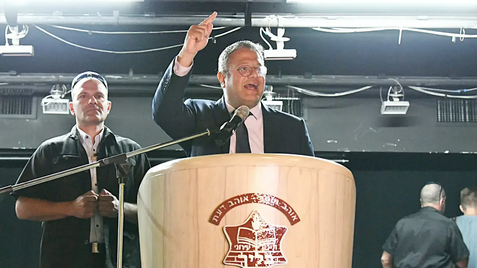 ביקורו של איתמר בן גביר בתיכון בליך, רמת גן, 6 בספטמבר 2022