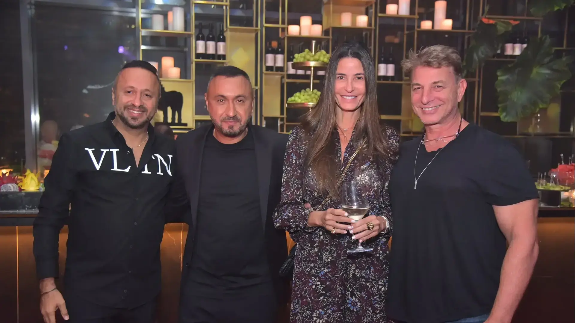 מימין עו"ד עופר צור, עו"ד רונית זלקינד, רוני ופרדי אינסאנז