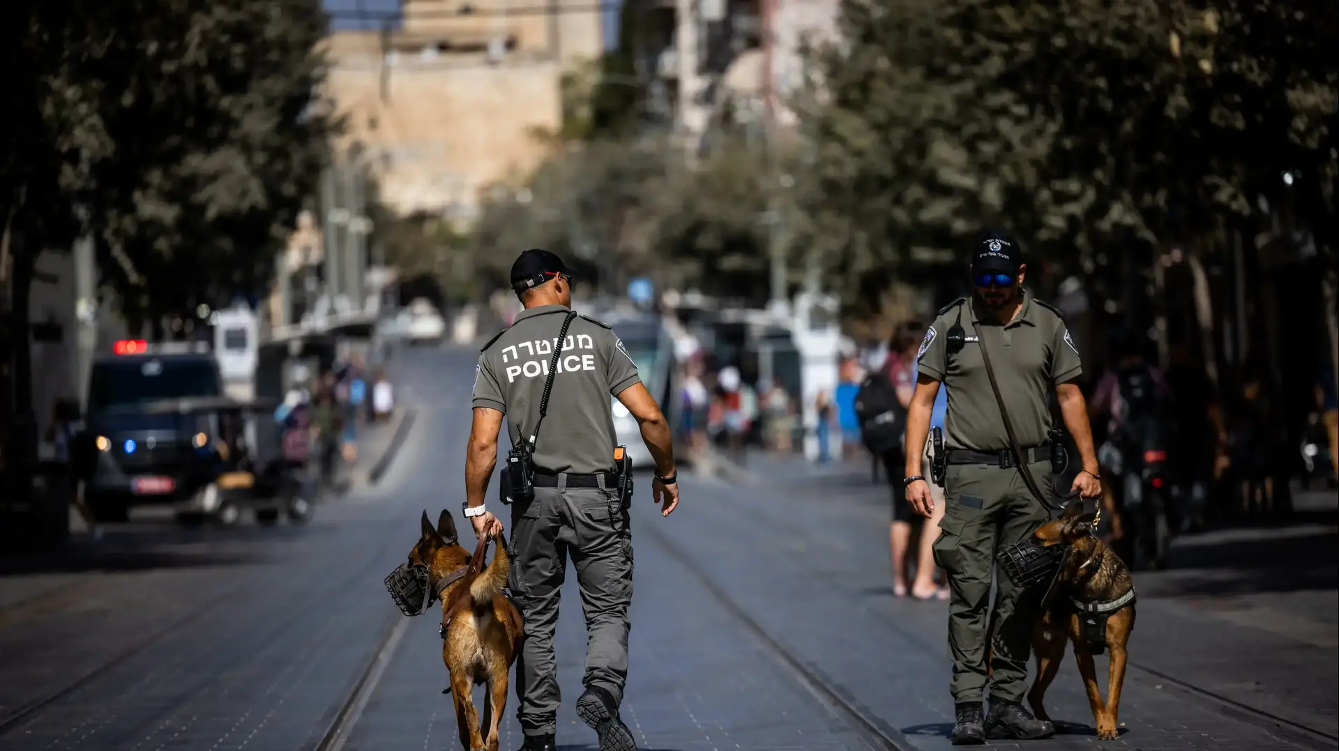 שוטרים בירושלים בכוננות לקראת החג. 

25 בספטמבר 2022
