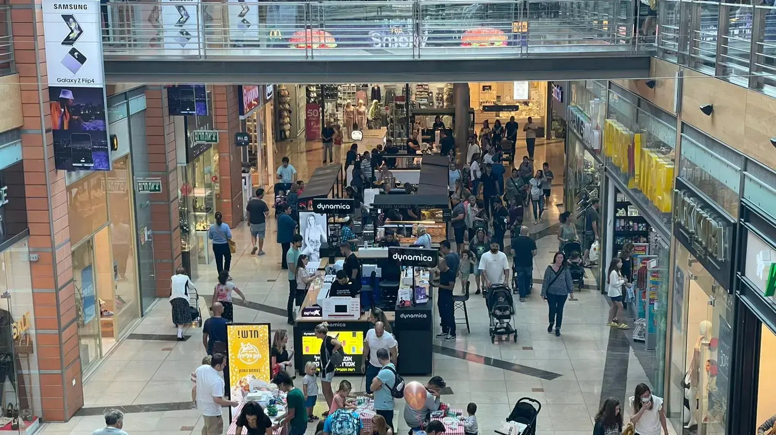קניון שבעת הכוכבים עלייה של עשרות אחוזים