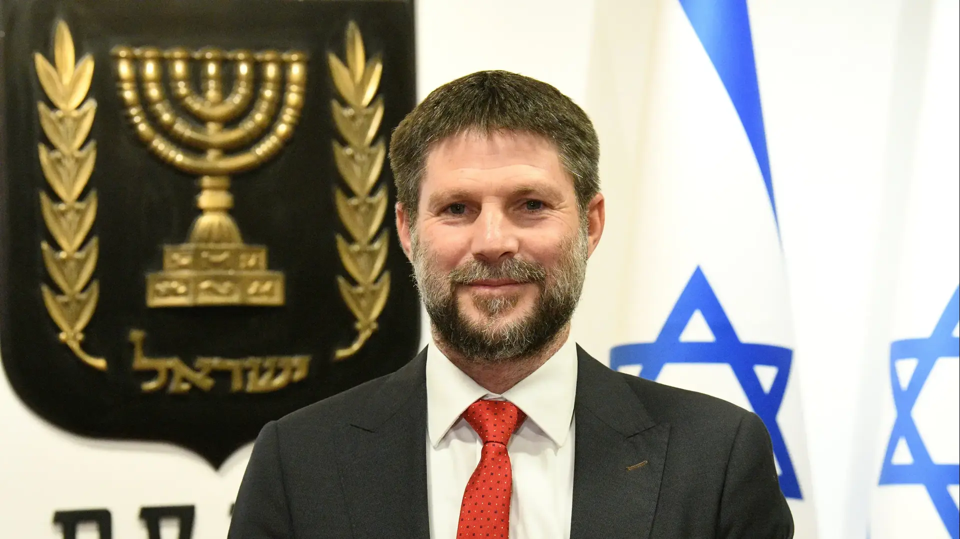 בצלאל סמוטריץ' בהשבעת הכנסת ה-25, 15 בנובמבר 2022