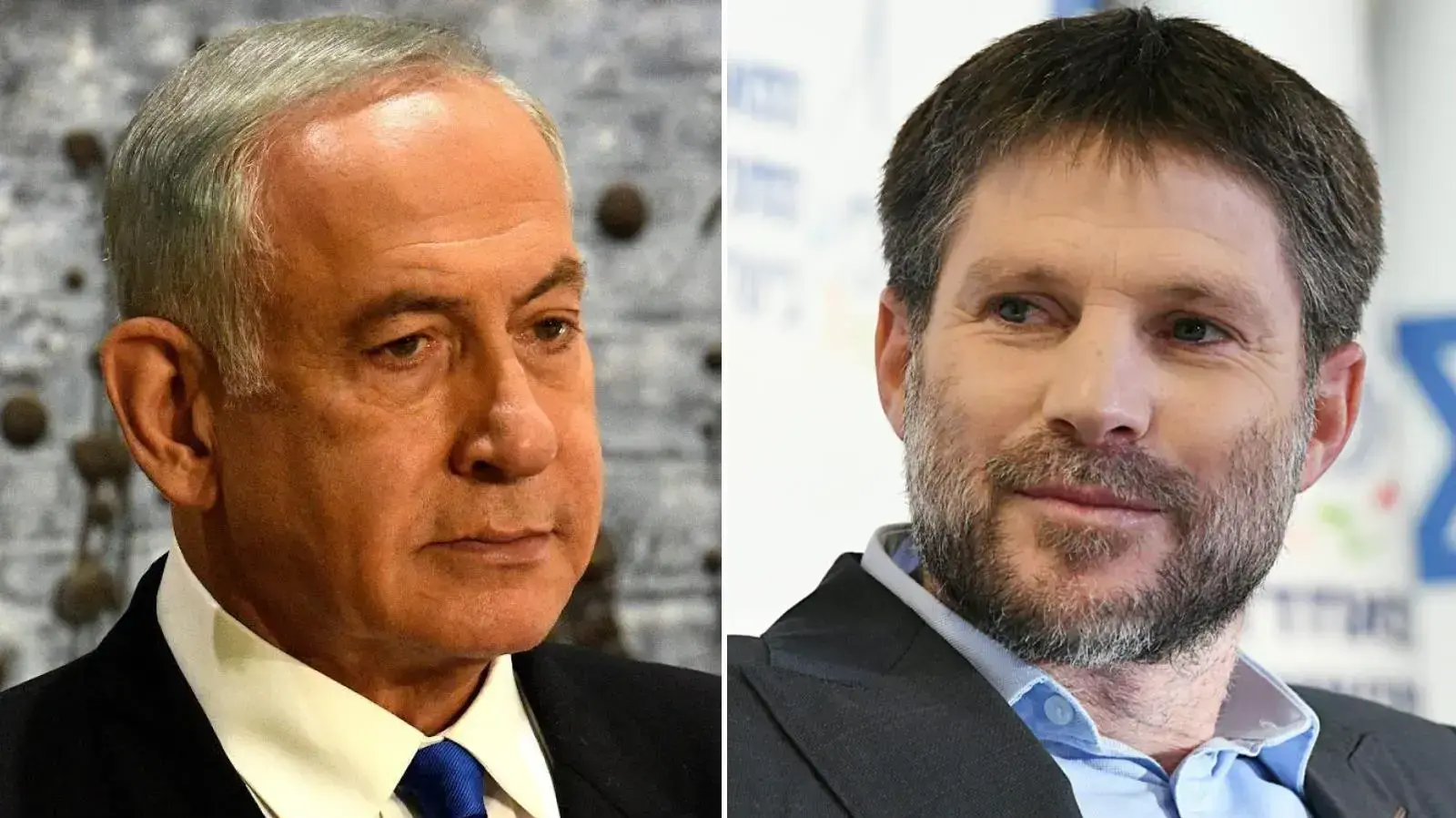 בצלאל סמוטריץ' ובנימין נתניהו בצלאל סמוטריץ' ובנימין נתניהו