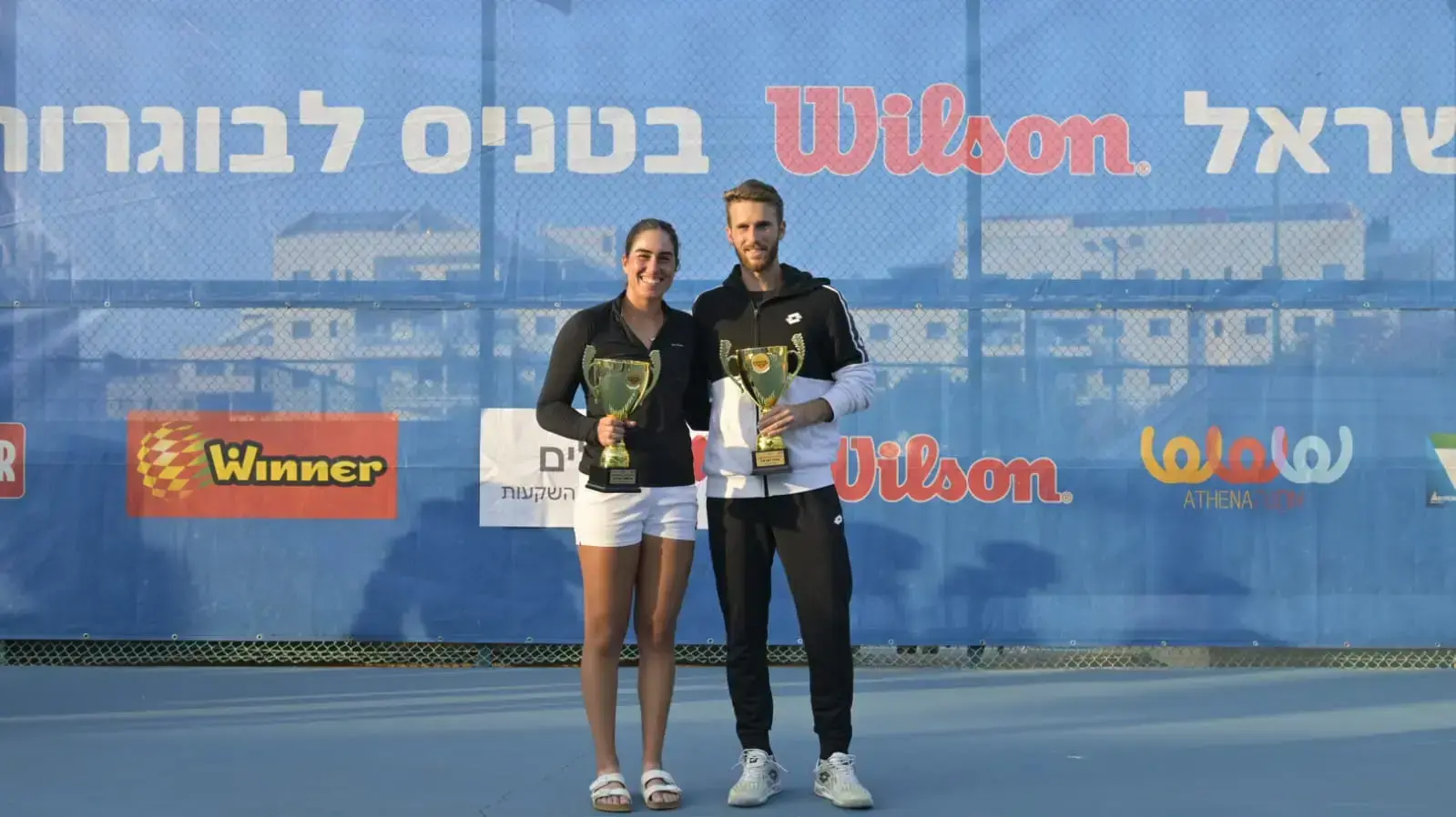 שביט קמחי, עידן לשם, אלופי ישראל בטניס לשנת 2022