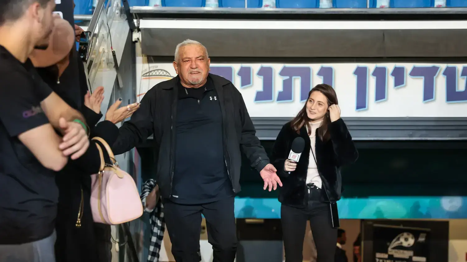 שלמה שרף במשחק הוקרה לשלמה שרף