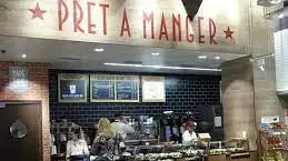 סניף של רשת Pret A Manger בניו יורק