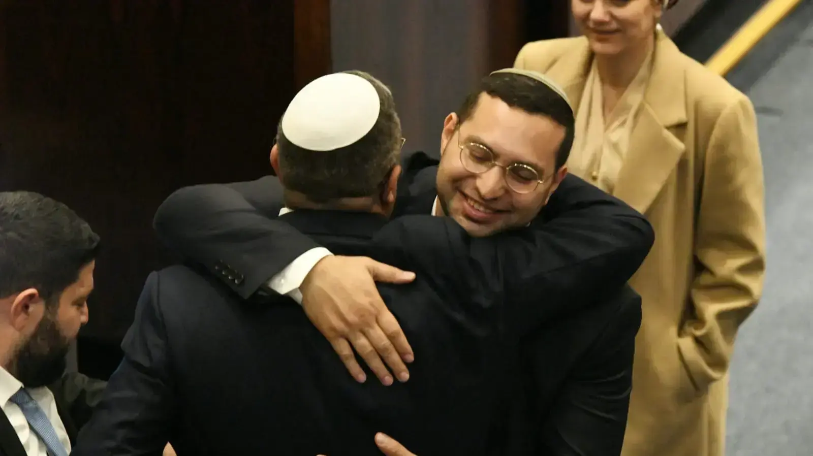 איתמר בן גביר, יצחק וסרלאוף,השבעת הממשלה, כנסת, 29 בדצמבר 2022