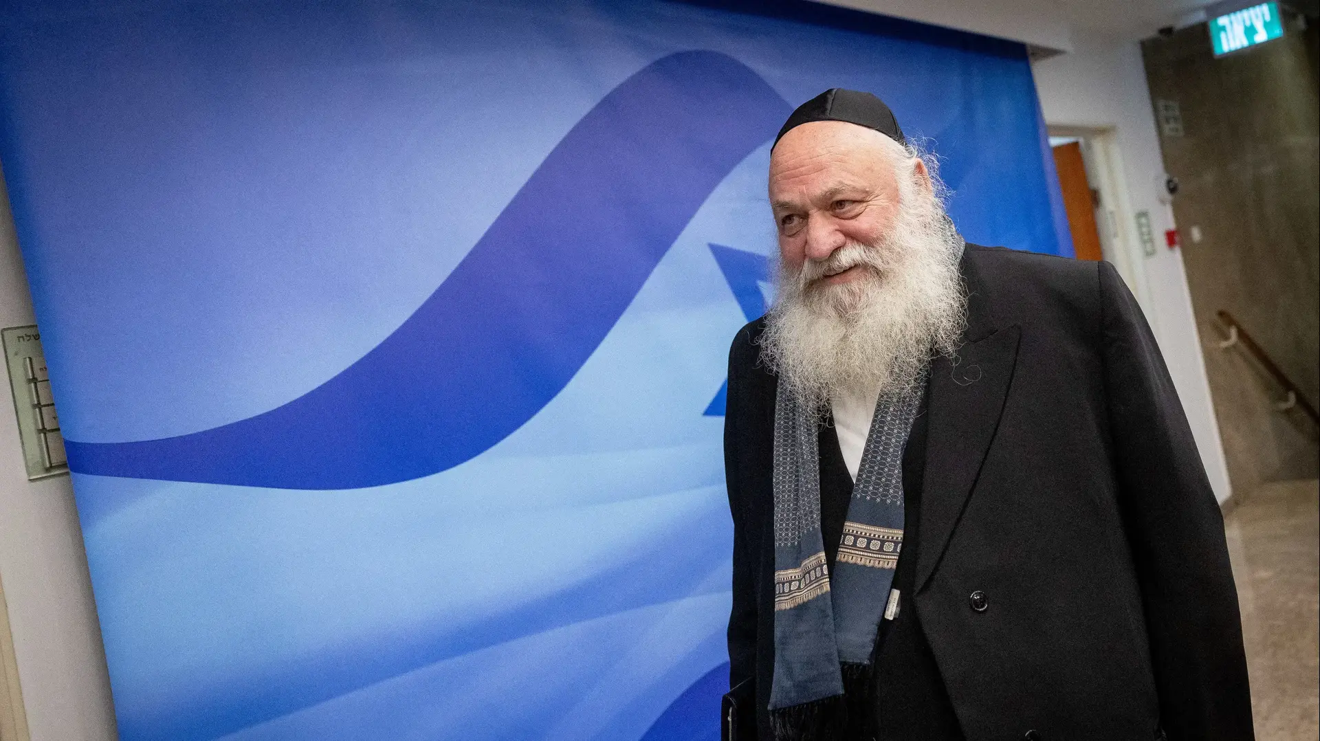 יצחק גולדקנופף, שר השיכון, ישיבת הממשלה השנייה. ינואר 2023