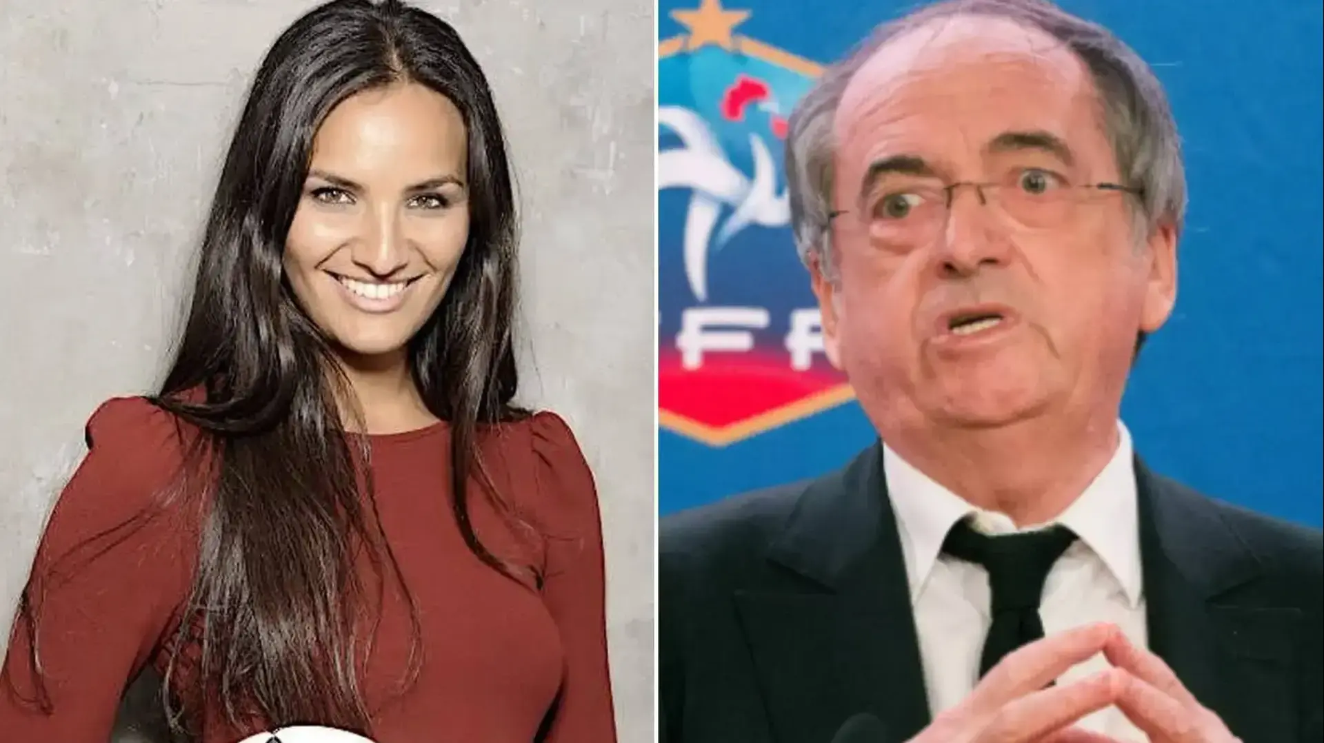 נשיא ההתאחדות לכדורגל בצרפת נואל לה גרט לצד סוכנת השחקנים סוניה סוויד נשיא ההתאחדות לכדורגל בצרפת נואל לה גרט לצד סוכנת השחקנים סוניה סוויד