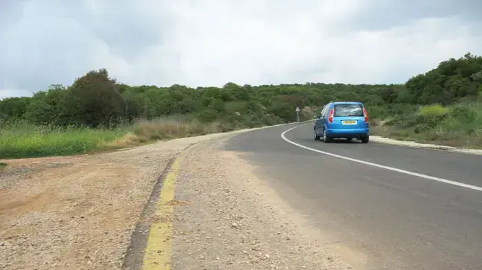 כביש מלא חול בישראל