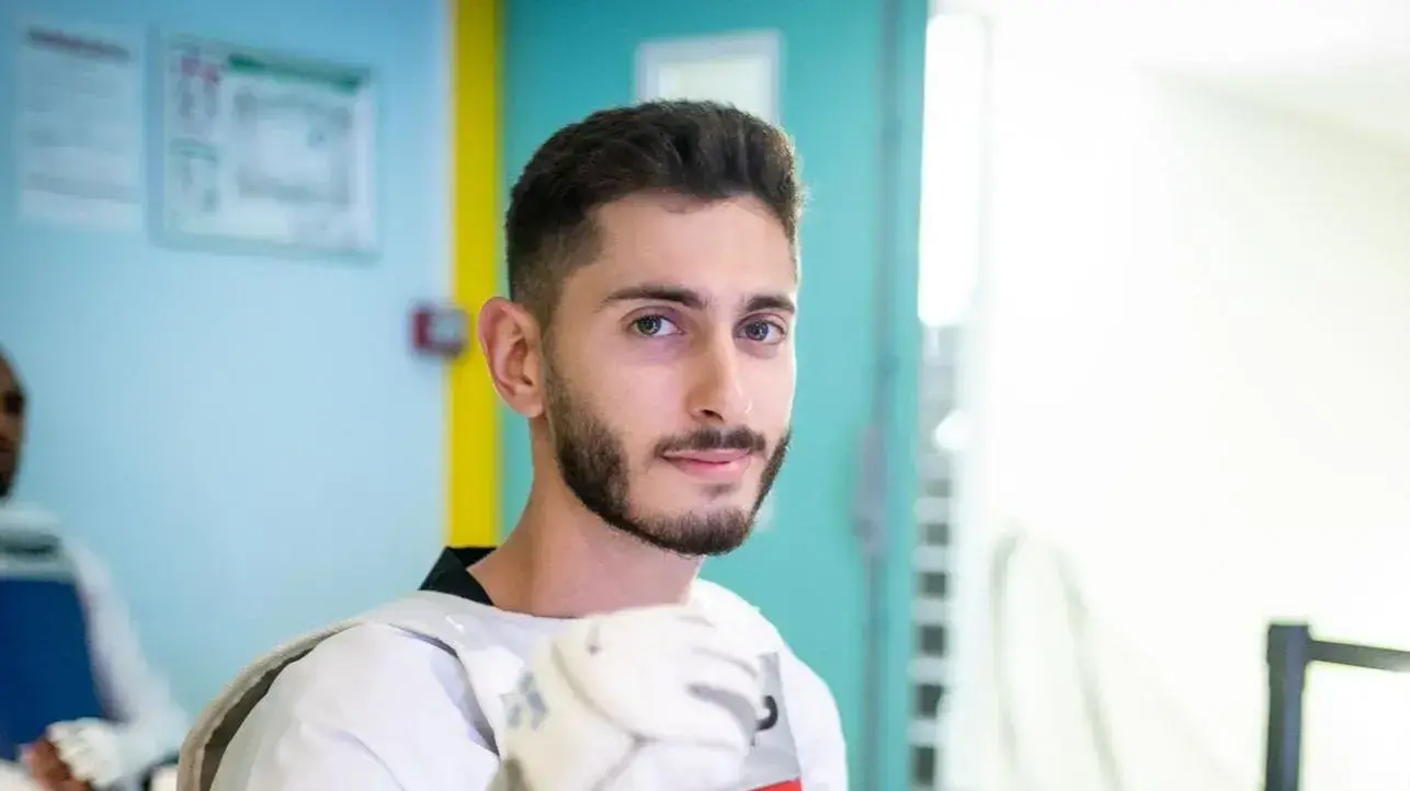 נמרוד קרביצקי, לוחם טאקוונדו
