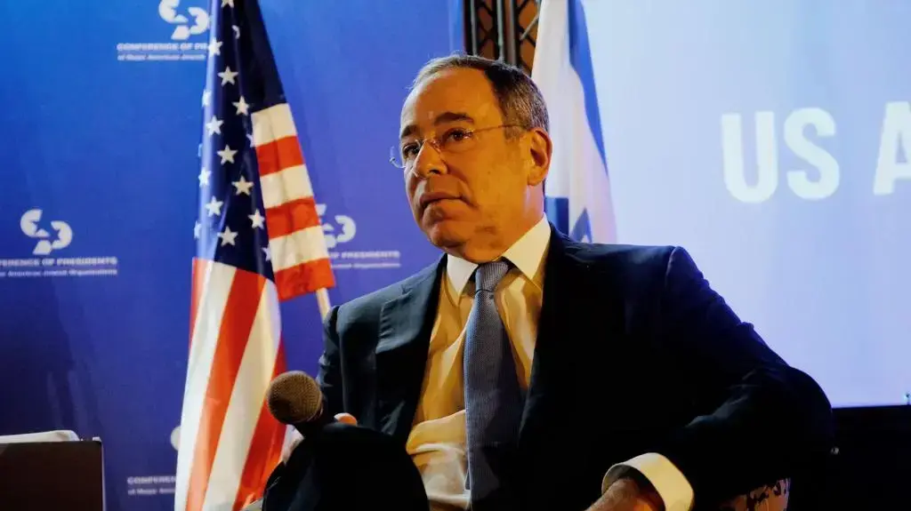 תומאס ריצ'רד ניידס, שגריר ארצות הברית בישראל. מלון ענבל, ירושלים. 19 בפברואר 2023