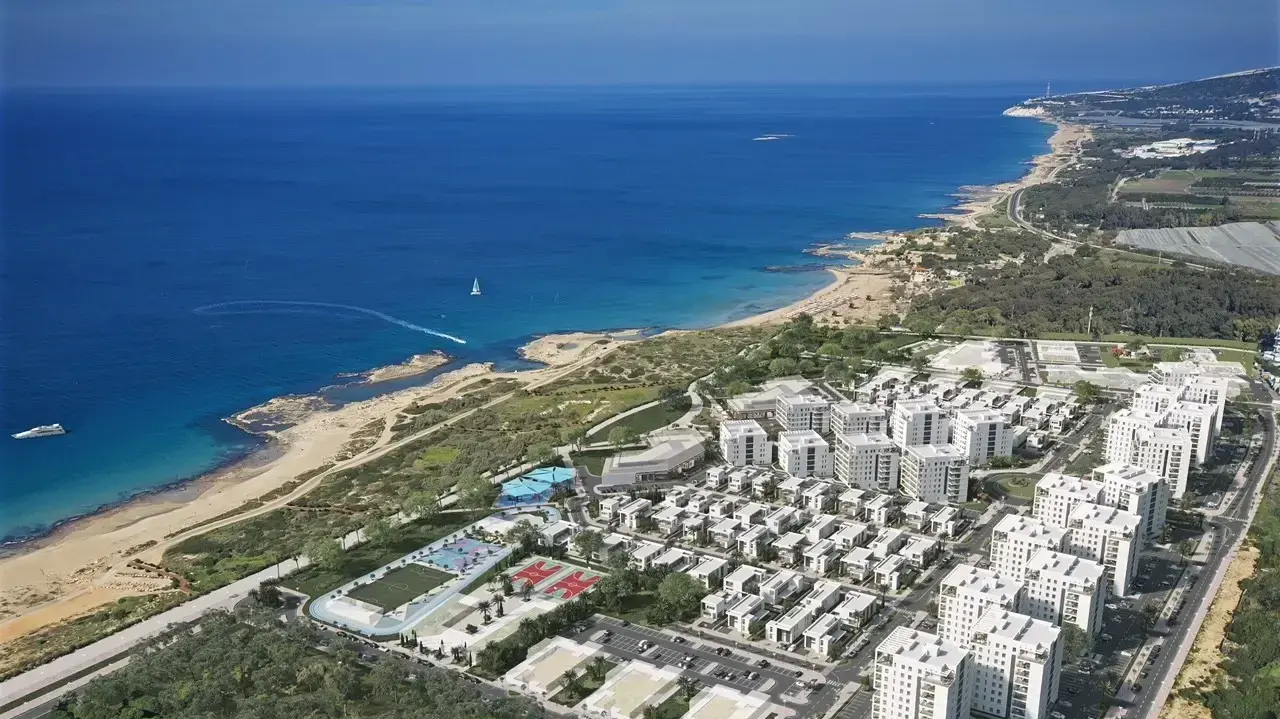 הדמיה: שכונת הים אכזיב נהריה