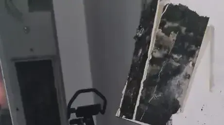 שריפה במתחם חודורוב, בו הפועל תל אביב מתאמנת