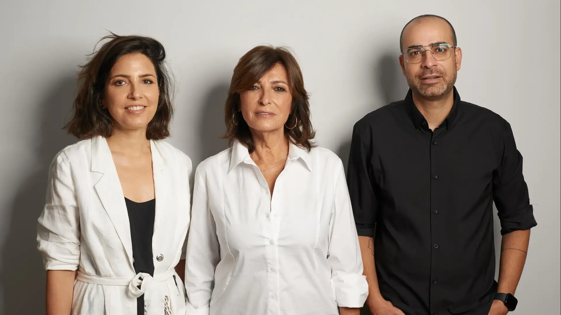 מימין- איתן שם טוב, יפה אפרתי ומאיה אפרתי אידלסון