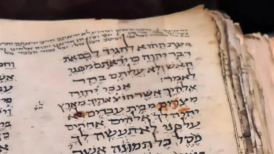 "קודקס ששון", התנ"ך השלם הקדום ביותר בעולם במוזיאון "אנו"
