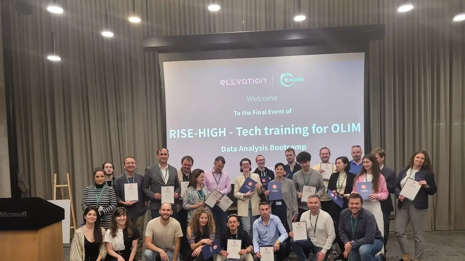סיום המחזור הראשון של Rise Hitech