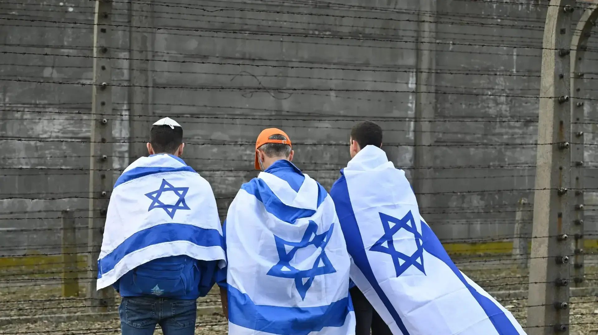 נשיא איטליה בטקס המרכזי של מצעד החיים, אושוויץ בירקנאו, פולין, 18 באפריל 2023