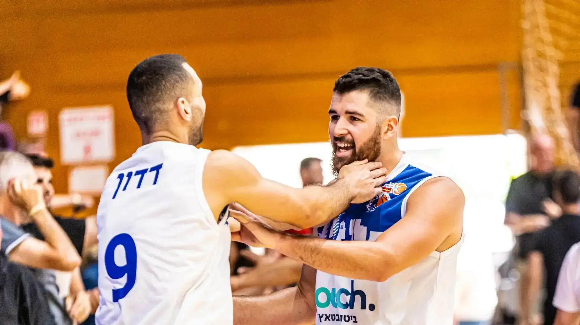 שחקני מכבי עירוני רמת גן: הראל דדון, אלייז'ה הירש שחקני מכבי עירוני רמת גן: הראל דדון, אלייז'ה הירש