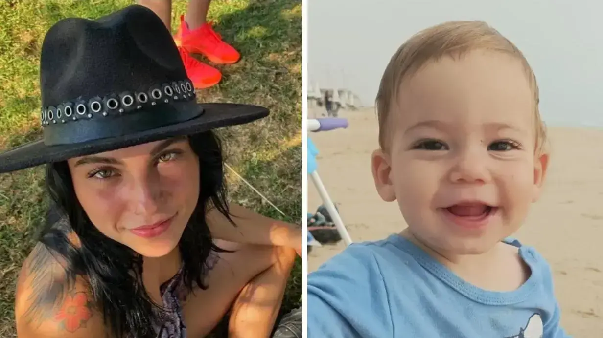 יאנה בלום לצד מעיין דומביץ'