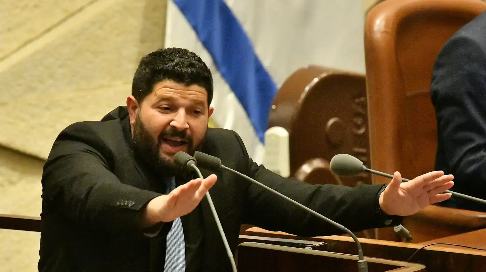 אלמוג כהן בפתיחת כנס הקיץ של הכנסת וביקור יו"ר בית הנבחרים קווין מקארת'י