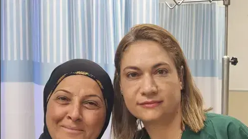 עולא חאג וסמירה ריאן