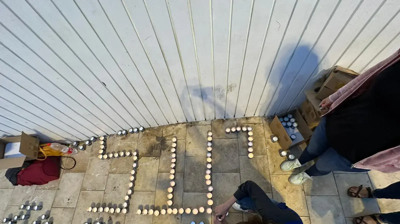 טקס לזכרה של יעל גרינברג קורבן האונס בשמרת, כיכר הבימה בתל אביב 14 במאי 2023