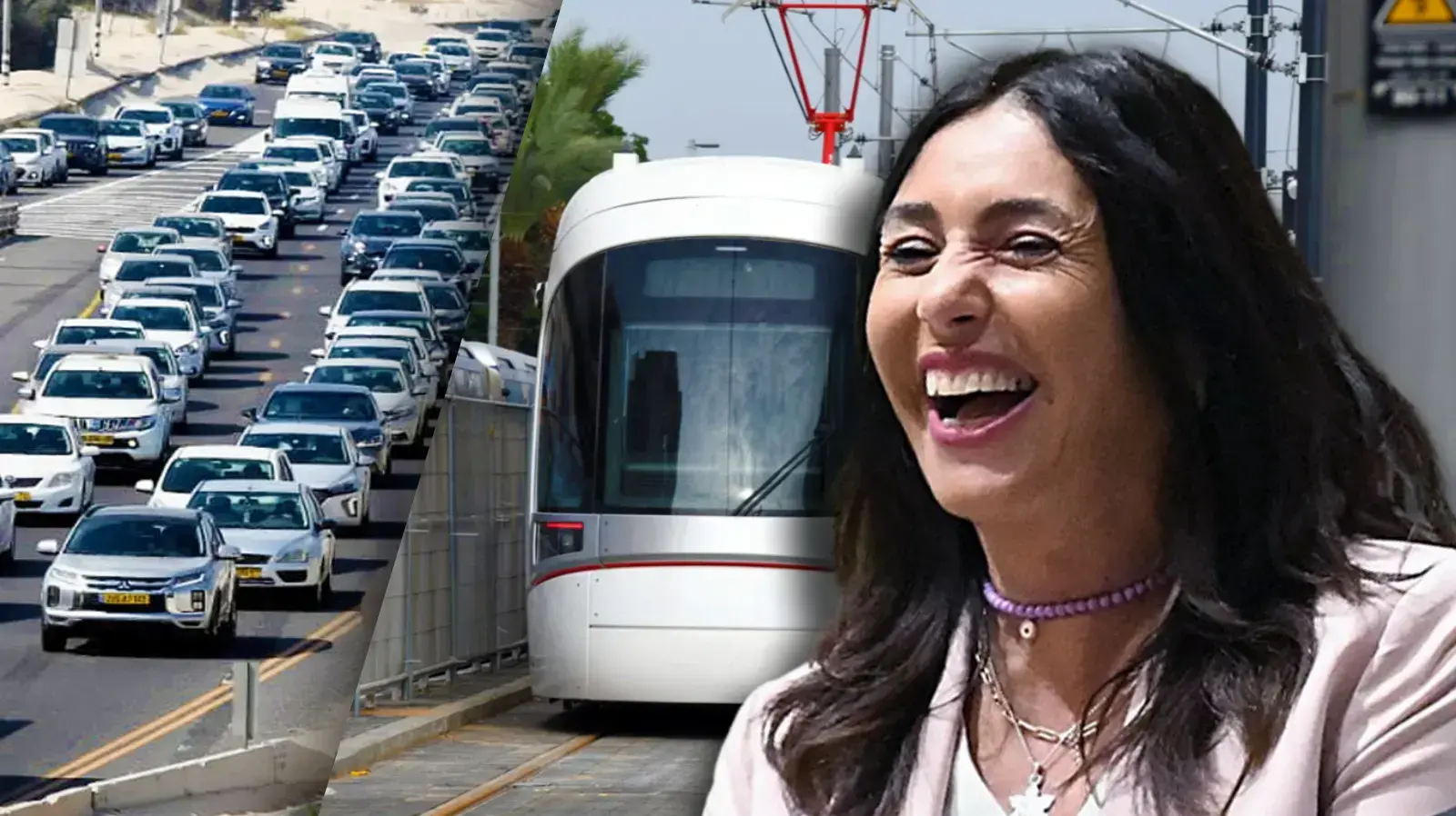 מירי רגב על רקע הרכבת הקלה והפקקים במדינה
