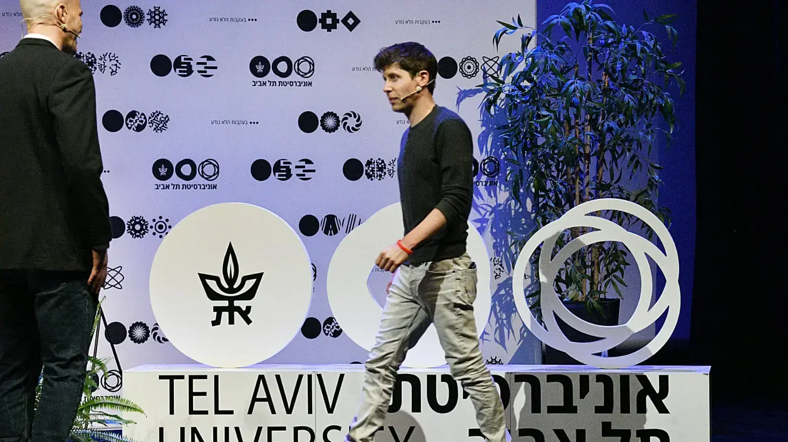 מנכ"ל חברת Open AI סם אלטמן, אוניברסיטת ת"א, 5 ביוני 2023