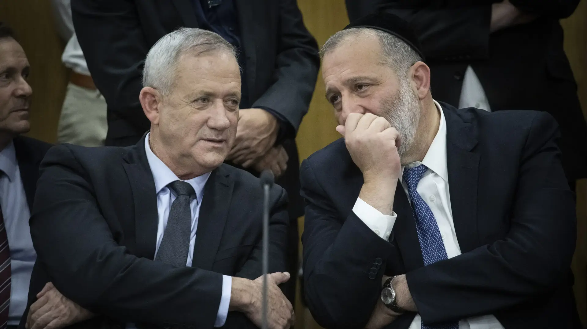 אריה דרעי ובני גנץ