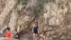 תיירת באיטליה החליקה מצוק לים ונחבטה בסלעים