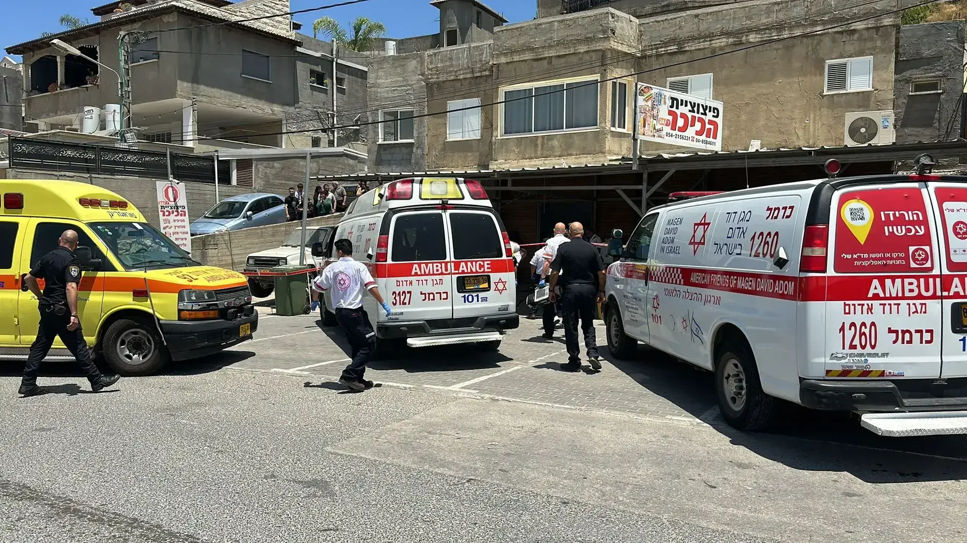 זירת רצח בשפרעם 28 ביוני 2023