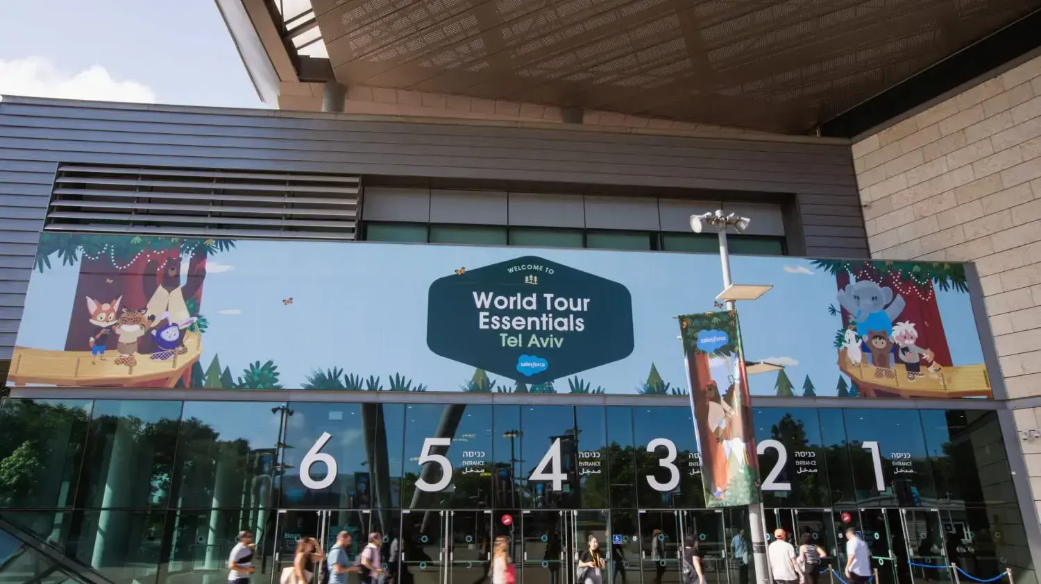 מתוך אירוע ה- WORLD TOUR ESSENTIALS של סיילספורס בתל אביב.