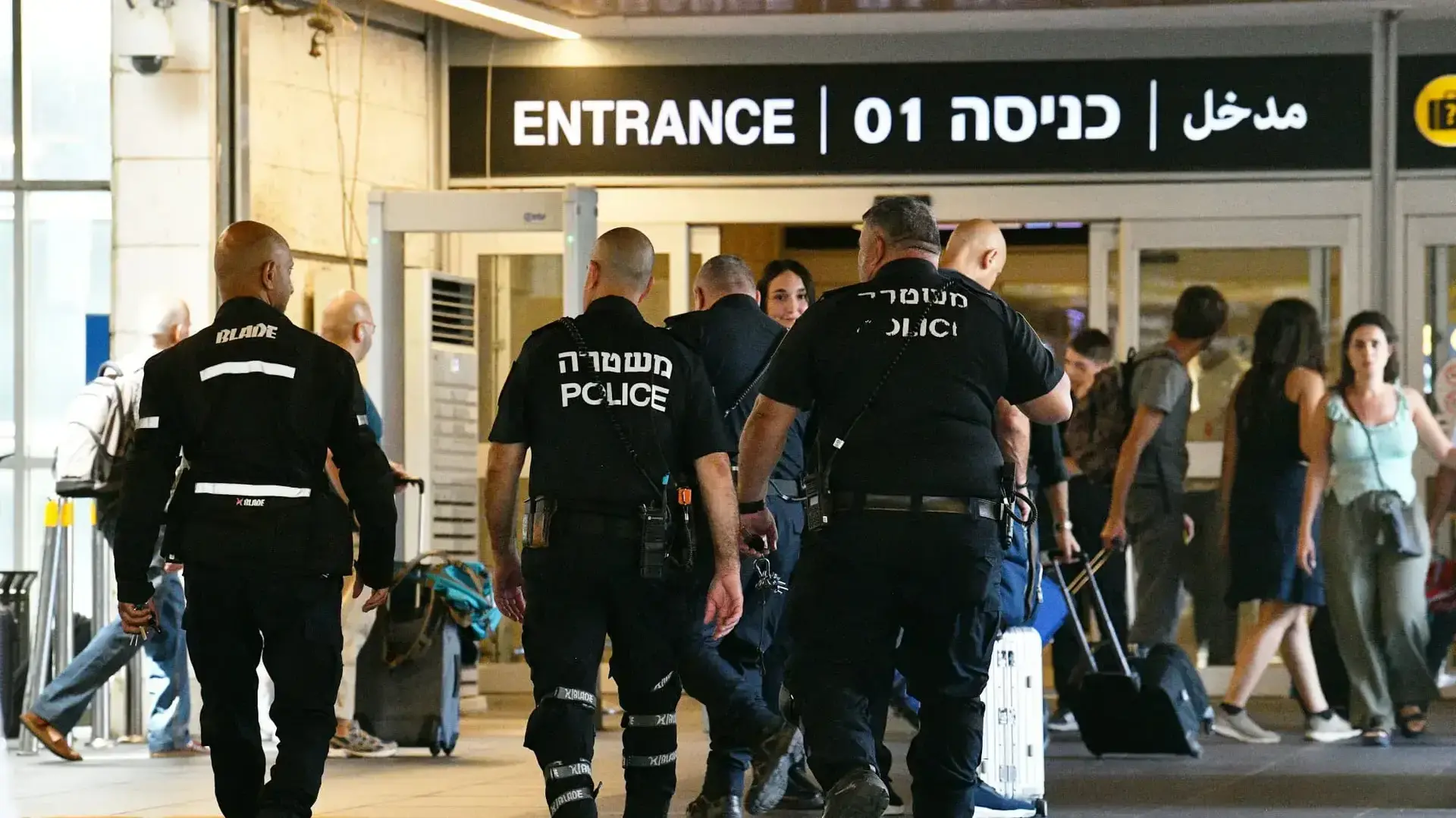 נתב"ג מלא באנשים. 03 ביולי 2023