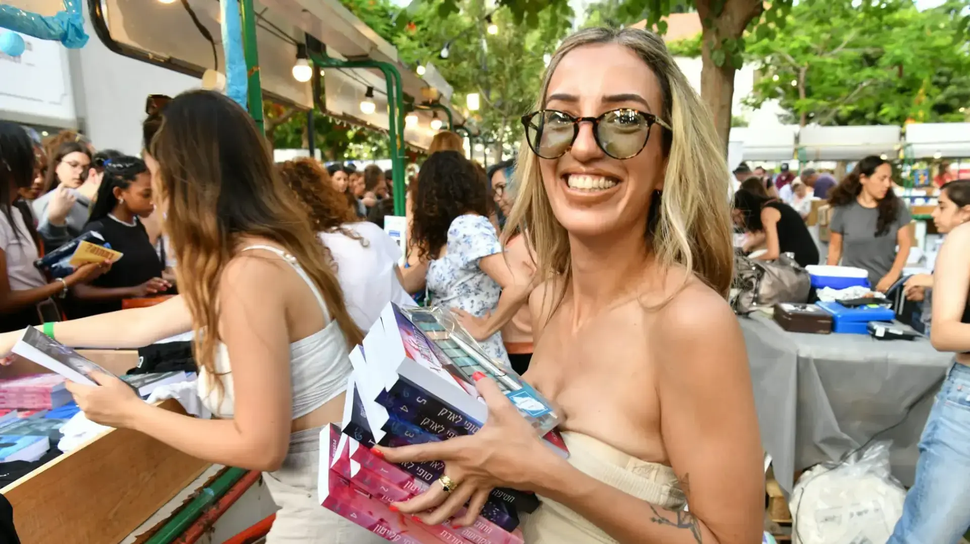 שבוע הספר 2023, מתחם שרונה תל אביב