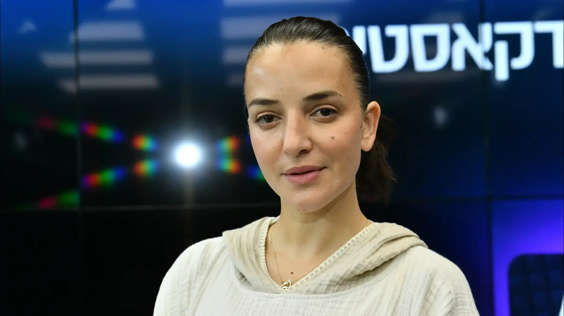 לוסי אהריש מתארחת ב"תיק טוק", יולי 2023