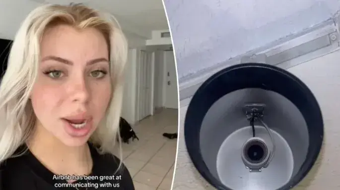 2 חברות מצאו מצלמה בדירת Airbnb