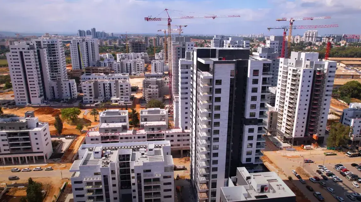 השכונה החדשה שתיבנה בבאר יעקב