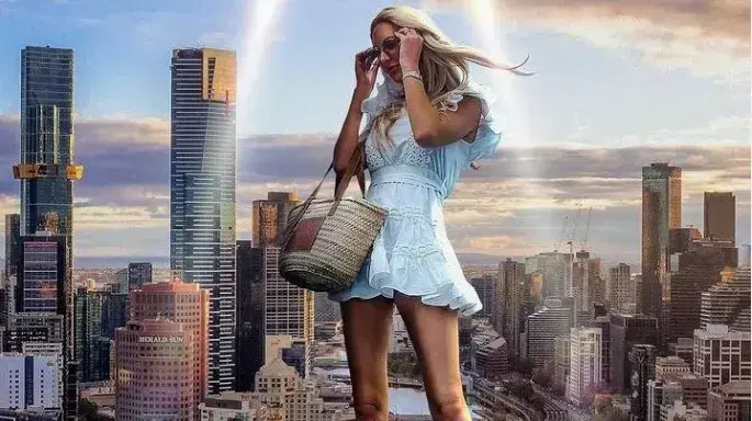 לוסי טביתה מגיעה לגובה של 1.85 מטרים