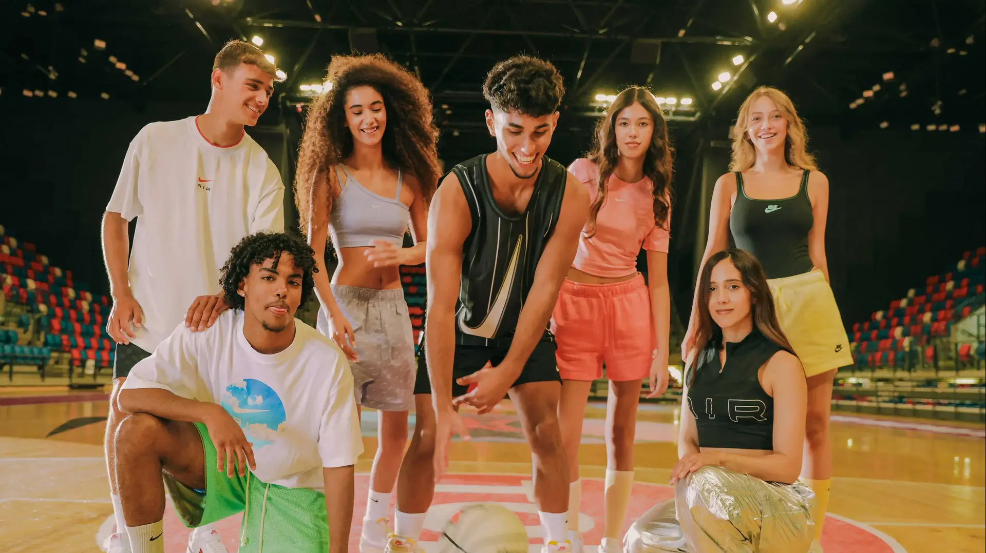 קמפיין bts של אתר terminal x וnike