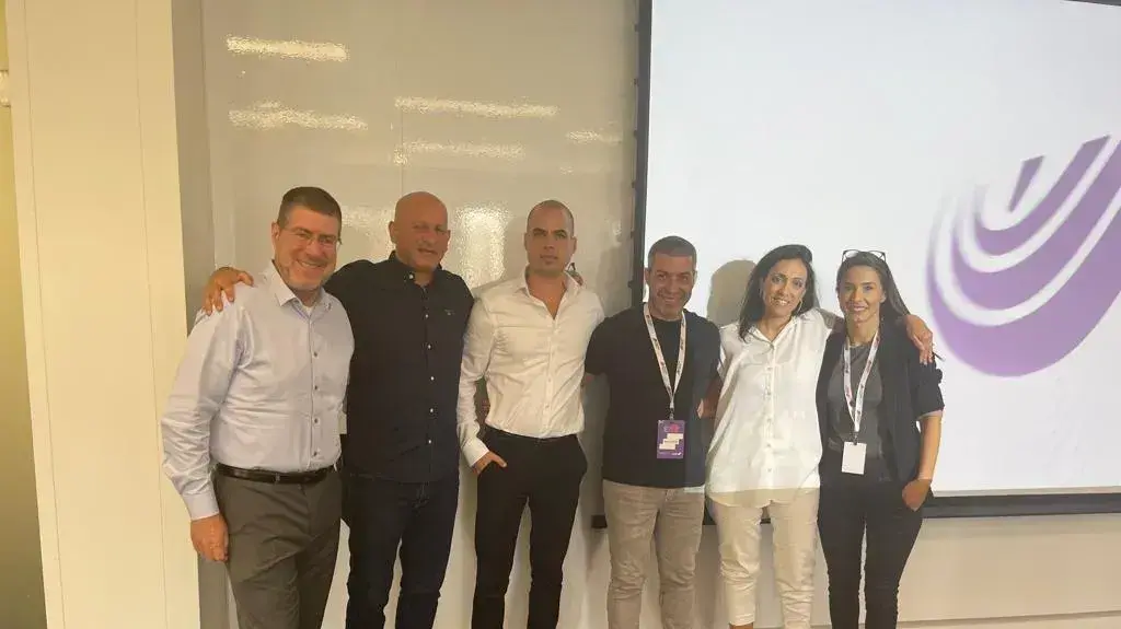 טל לנגביץ אברהם, סמנכ"ל חדשנות במנורה מבטחים, מיכל כובני, משנה למנכ"ל מטה ואסטרטגיה מנורה מבטחים , אליסף מואס, אורבניקו, מיכאל קלמן , מנכ"ל מנורה מבטחים ביטוח, קובי בנדלק, מנכ"ל אינשורטק, גיא קריגר, מנכ"ל מנורה מבטחים פנסיה וגמל