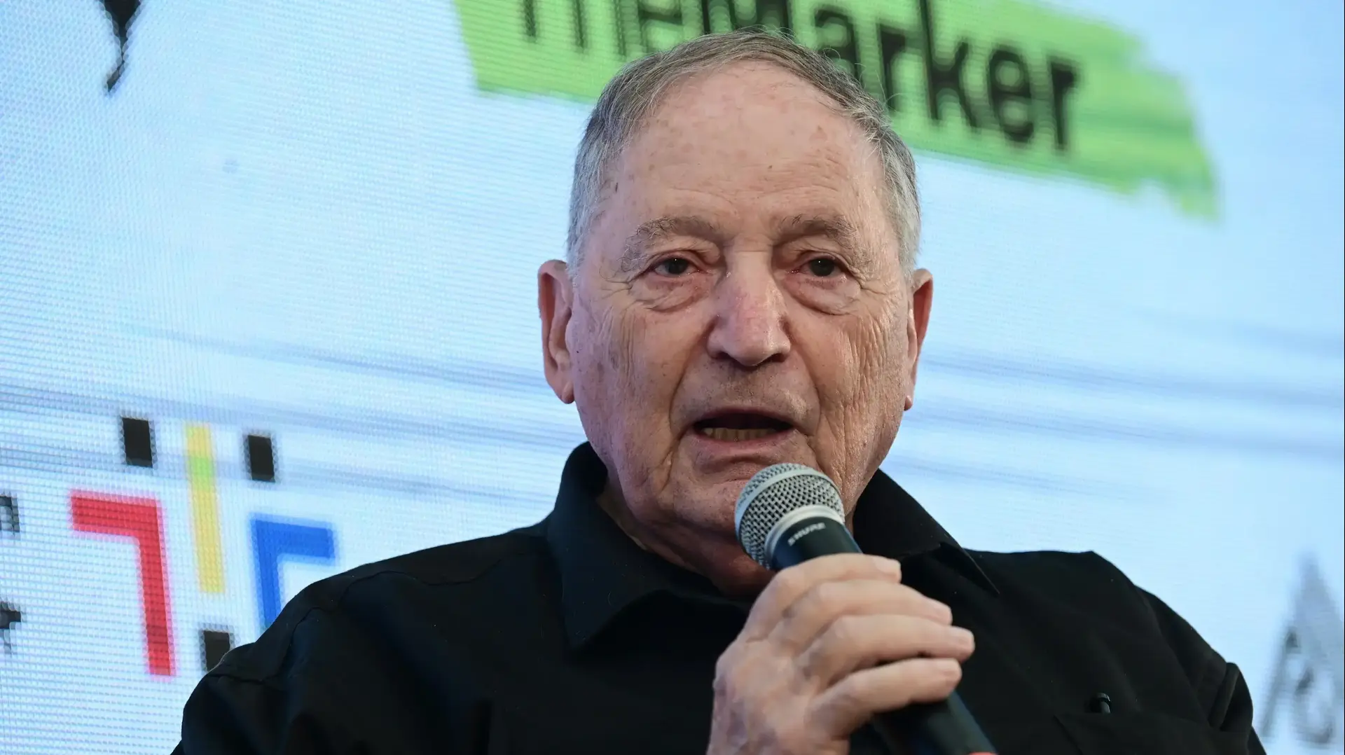 ראש ארגון המורים רן ארז מגיע לכנס דה מרקר לחינוך בתל אביב, 20 באוגוסט 2023. צילום תומר נויברג/פלאש90